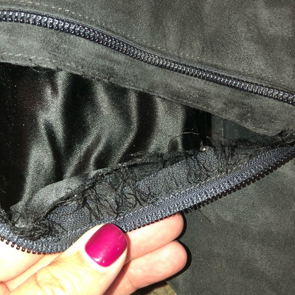 Stuart Weitzman Suede Over the Knee Boots 10 1/2 - Picture 7 of 7